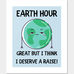 Earth Hour Posters and Art